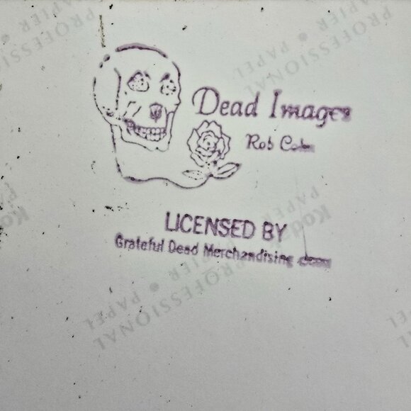 Jerry Garcia Photo Print Licensed By Grateful Dead Merchandise Rob Cohn Dead Ima - Picture 2 of 9